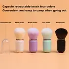 Retractable Makeup Brush Travel Powder Foundation Makeup Brush Face Blush Brush