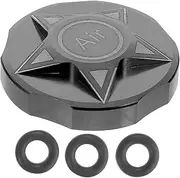 Mipcase Replaceable Aluminum Alloy Front Fork Cover for Mountain Bike Stem Cap Easy Installation Wear Resistant for Suspension Forks