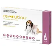 Revolution Mauve/Pink for Puppies and Kittens 3 pack