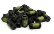 25 PACK 3/8-16 X 3/4" SOCKET SET SCREW CUP POINT WITH NYLON PATCH FREE SHIP NH