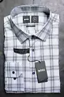 Hugo Boss Men Joe Kent Reg Fit Travel Performance Stretch Dress Shirt 41 16