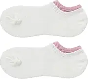 [ZEONIK] Contrast Color Double-Mouth Socks Spring Summer and Autumn Socks Short Boat Socks