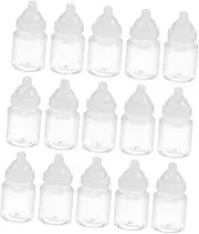 FUTUREORYY Pack Bottle Candy Boxes Plastic Guest Favor Containers for Shower Birthday Wedding Party Decorations
