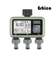 3-Outlet Water Timer Independent Control Program Digital Garden Sprinkler