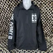 NEW HK Army Cyber Windbreaker Jacket - Black - Small