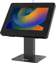 CTA Digital Rotating POS Mount Security Enclosure for iPad Air 11" Galaxy Tab A7