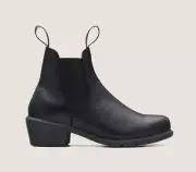 Blundstone Heeled Chelsea Boots Anthropologie Leather Women's Size 6.5 Black NEW