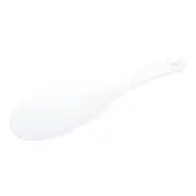 Kitchen Tool White Plastic Non Stick Rice Paddle Spoon Scoop