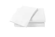 Abrazo Flannelette 175GSM Premium Cotton Combo Sheet Set (White) - Single