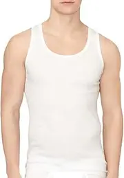 [Calvin Klein] Men's Cotton Classics Multipack Tanks