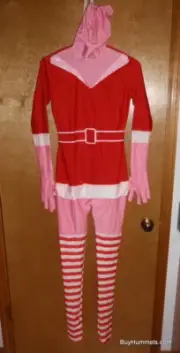 Adult 2nd Skin Elf / Mrs. Claus Bodysuit Costume Morphsuit Zentai Suit - NEW!