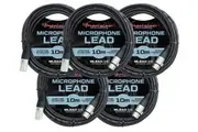 Precision Audio XLR To XLR Microphone Lead 10m MLEAD10x5