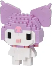 Kawada Nanoblock Sanrio Series Kuromi Micro-Sized Building Block Set USA Seller