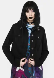 [The Grave Girls] Wish On A Dark Star Denim Jacket