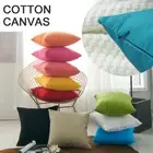 Cotton Canvas Cushion Cover Outdoor Lounge Cushion Cover 45 x 45 cm - CLEARANCE