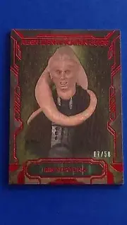 2016 Star Wars Masterwork Wood - Alien Identification Guide Bib Fortuna #7/50