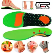 Orthotic Inserts Arch Support Insoles Plantar Fasciitis Flat Feet Heel Spurs DS
