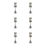 6PK Topchef Non Stick Silicone Cooking Turner w/ Wood Handle Kitchen Utensil