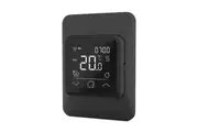 HOTWIRE HWSMWIFI WiFi Thermostat Controller - Floor Heating - Google Home and Amazon Alexa Compatible - Black