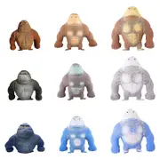 Best Gorillas Stretchy Spongy Squishy Monkey Gorilla Stress Relief Toy Vent Doll Best Brown 12*12m