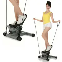在飛比找momo購物網優惠-【KADIER】第二代激瘦拉繩式超高效扭擺踏步機
