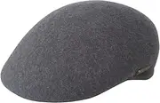[Jacaru] 1850 Warm Aston Felt Waterproof Drivers Flat Hat