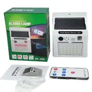 Solar Power Animal Repellent Garden Yard Solar Alarm Light Human Motion Sensor
