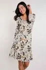 Anatomie Printed ambra Super Jersey Dress Ladies small or Medium NEW Leaf print