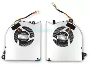 New for MSI GS60 GS60 Ghost pro seires CPU + GPU cooling Fans