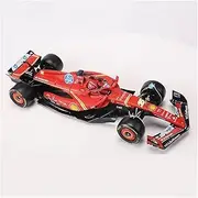 Scale Finished Model Car 1:18 Scale for Ferrari SF24 C.Leclerc NO.16 F1 Racing Car Refined Car Model Alloy Static Cast Collection Vehicles Die-cast Vehicle