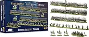 WarLord Black Powder Epic Battles Waterloo: French Infantry Brigade Military Table Top Wargaming Plastic Model Kit 312002001