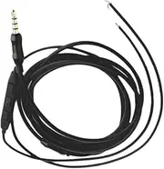 FELTECHELECTR 1Pc DIY Headphone Wire with Volume Control Flexible Lightweight Earphone Cable Compatible with iPhone and Superior Sound Quality Interference Design