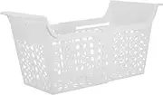 GOOHOCHY Adjustable Freezer Bin Extendable Basket for Indoor Freezer Chest Organizer Bin