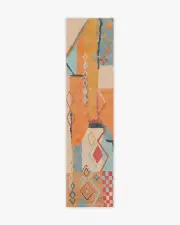 75' x 305' | Machine Washable Runner Rug | Kid & Pet Friendly | Indoor Rug | Espada Multicolour Rug | Ruggable