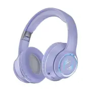 Bluetooth Over-Ear Wireless Headphone-Purple