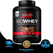MUSCLETECH IsoWhey 100% WPI Whey Protein Isolate, 5.01 lbs (2.27 kg), 2 Flavours