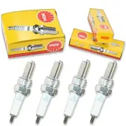 4pcs 02-03 Kawasaki KVF650 Prairie 4x4 NGK Standard Spark Plugs 633cc 38ci ca