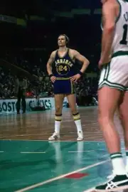 Rick Barry Of The Golden State Warriors 1967 Old Basketball Photo