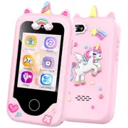 2.8Inch Touchscreen Kids Learning Play Toy Phone With Dual Camera Kids Smart Phone With 8G SD Card