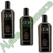 *3-Pack* American Crew 3-IN-1 Shampoo Conditioner & Body Wash 8.4 Oz