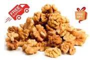 Fresh Shelled Walnuts: Premium Quality Shelled Walnuts 1000 Gram (1 KG)