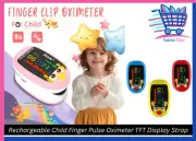 Professional Finger Pulse Oximeter Blood Oxygen Saturation & Heart Rate Monitor