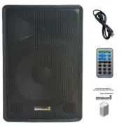 15" Active Loudspeaker DJ PA Powered TWS BT Speaker for Stage Studio Party KTV