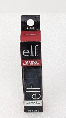 E.l.f O Face Satin Lipstick 81789 No Regrets
