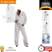 Versatile 2-Piece Women’s Tracksuit - Durable Jogger and Quarter-Zip Pullover