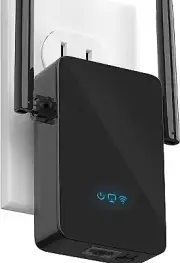 Superboost WiFi Extender Range Booster, up to 9,784 Sq.Ft, 2 Antennas, LAN