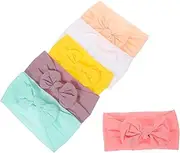 CRILSTYLEO 6 Pcs Headband Hair Band Girl Headbands Headband for Girl Elastic Headband Elastic Headband Elastic Headband for Bow Headband Cute Headband Nylon