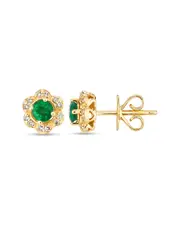 Le Vian Costa Smeralda Emeralds 14K 0.42 ct. tw. Diamond & Emerald Earrings NoSize NoColor