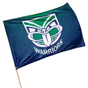 NZ New Zealand Warriors NRL GAME DAY Pole Flag Banner