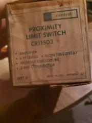 GE Proximity LIMIT SWITCH CR115D3 (NOS)